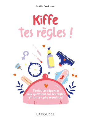 capture d'écran de la pochette du livre Kiffe tes règles